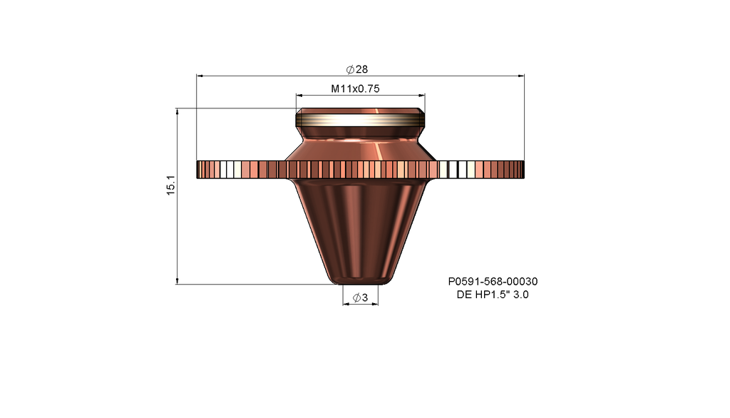 DE HP1.5" 3.0