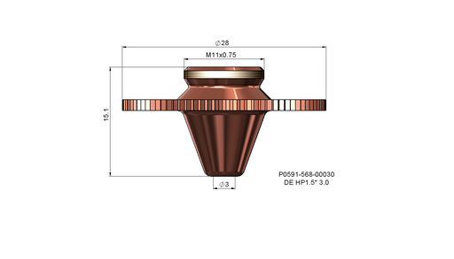 DE HP1.5" 3.0